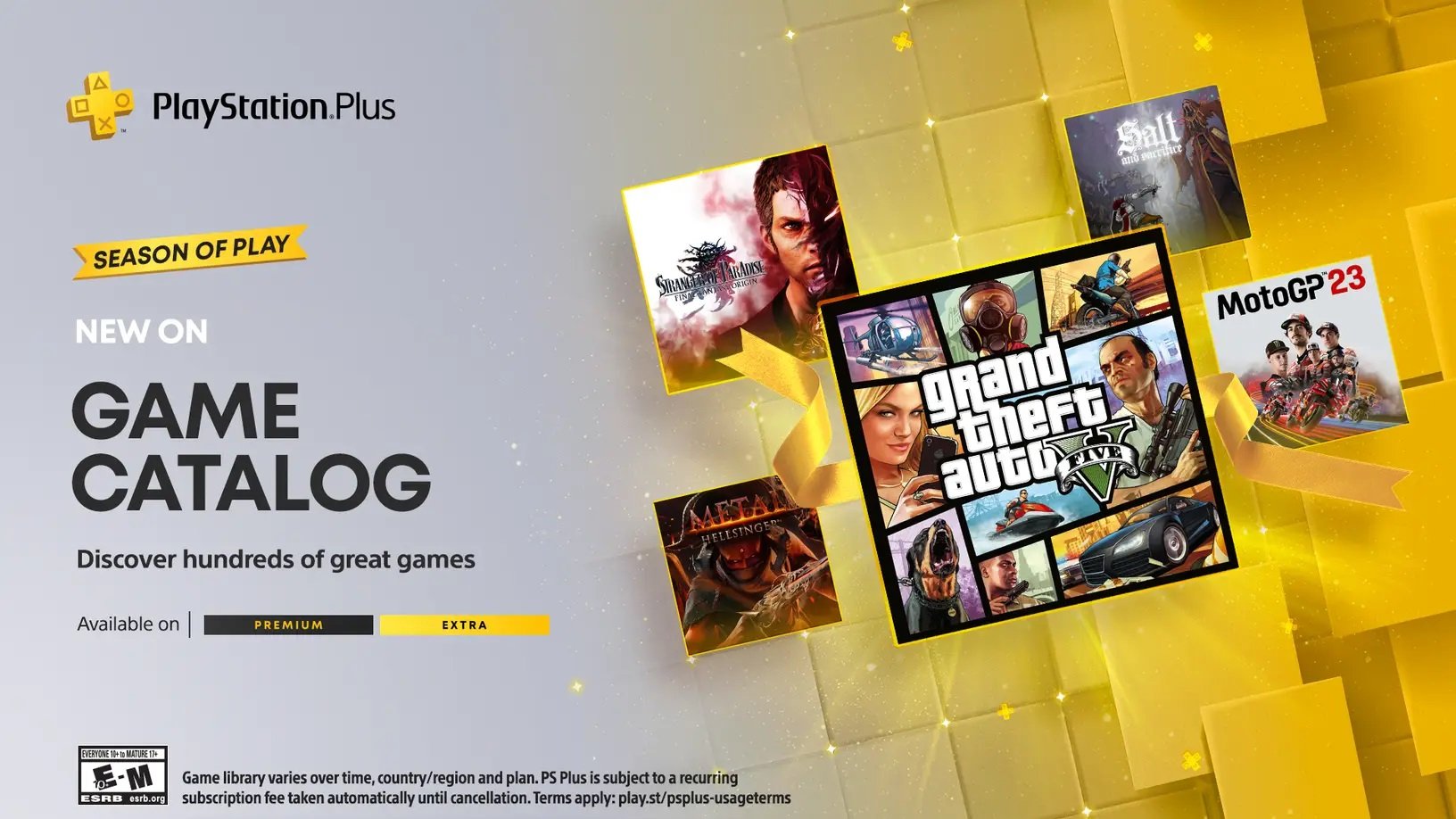 September's PlayStation Plus Essential, Extra and Premium games