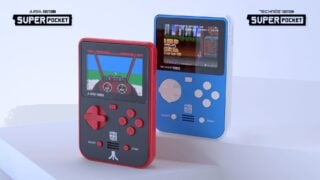 Evercade manufacturer announces Atari and Technos edition Super Pocket handhelds