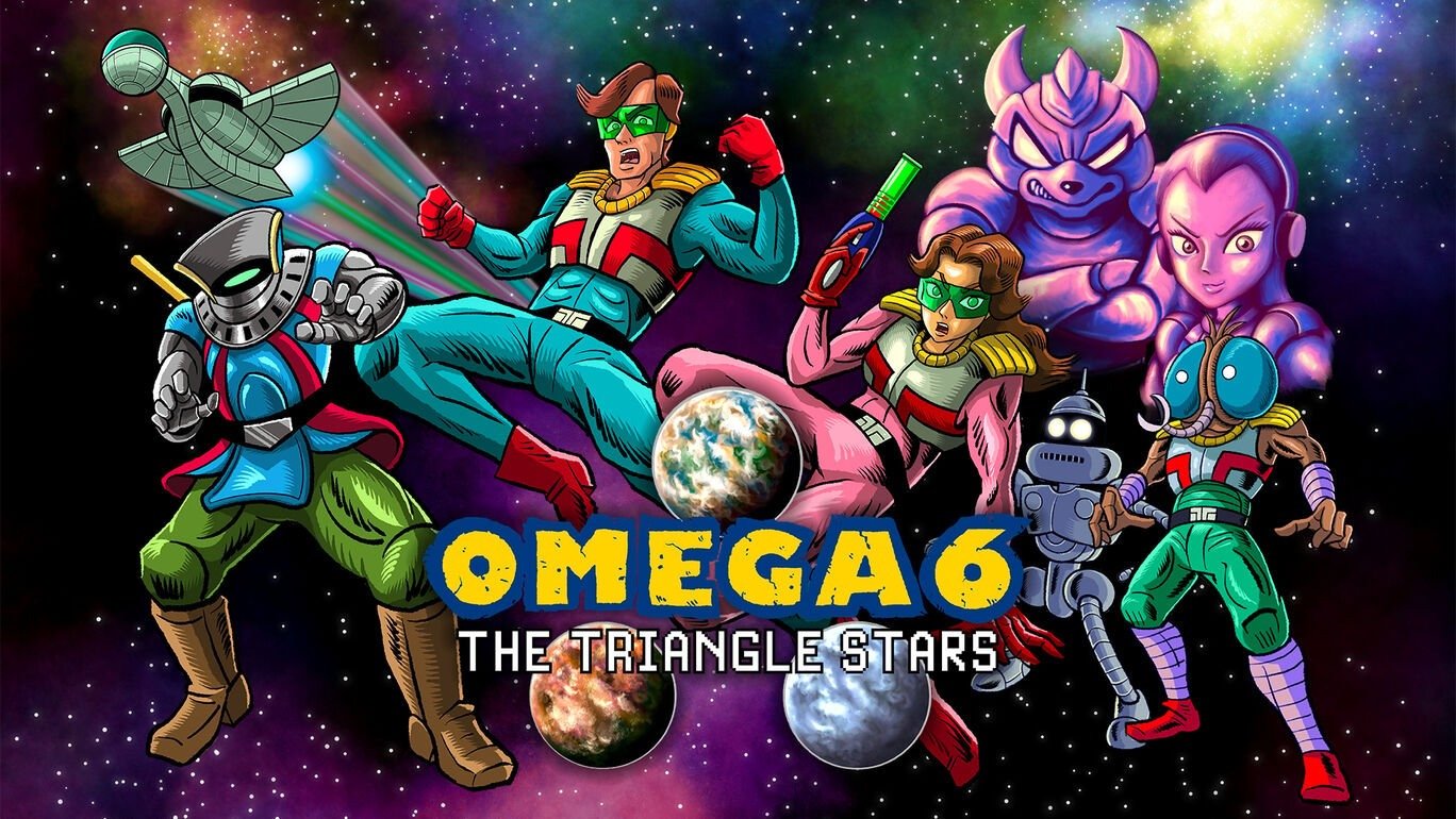 2025 Preview: Omega 6 – The Triangle Stars marks the return of an influential Nintendo artist