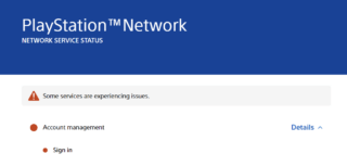 PlayStation Network is down for some players