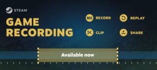 Steam’s new game recording feature is now available for everyone