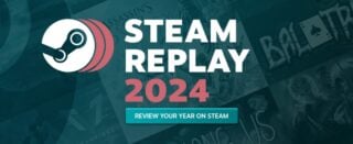 Steam Replay 2024 is live