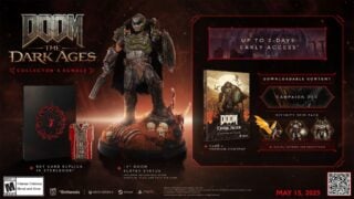 Doom: The Dark Ages $200 Collector’s Edition comes with a Doom Slayer statue