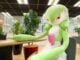 A life-sized 5ft Pokémon Gardevoir plush is going on sale next week