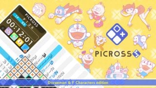 The next game in the Picross series on Switch is a Doraemon crossover