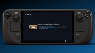 After three years of requests, Steam Deck finally lets players download games with the screen off