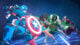 Captain America and others line up in Tokon.