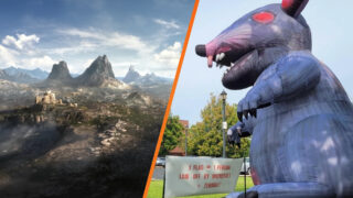 Xbox CEO Asha Sharma says The Elder Scrolls 6 is ‘incredible’ as Bethesda protesters put up giant rat outside building